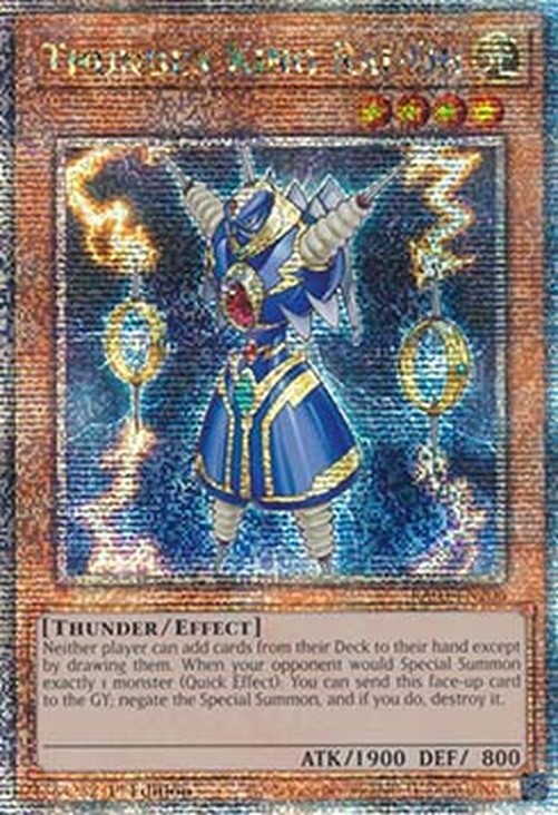 Yu-Gi-Oh! RA03 Thunder King Rai-Oh (V.2 - Quarter Century Secret Rare)