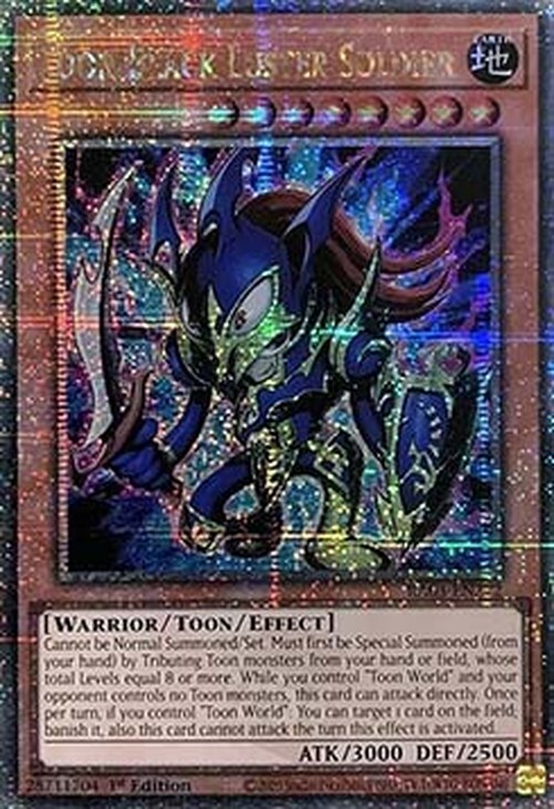 Yu-Gi-Oh! RA03 Toon Black Luster Soldier (V.2 - Quarter Century Secret Rare