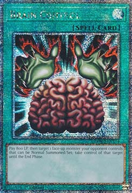 Yu-Gi-Oh! RA03 Brain Control (V.2 - Quarter Century Secret Rare)