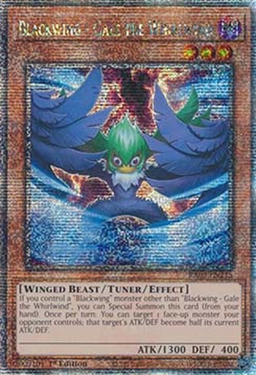 Yu-Gi-Oh! RA03 Blackwing - Gale the Whirlwind (V.2 - Quarter Century Secret