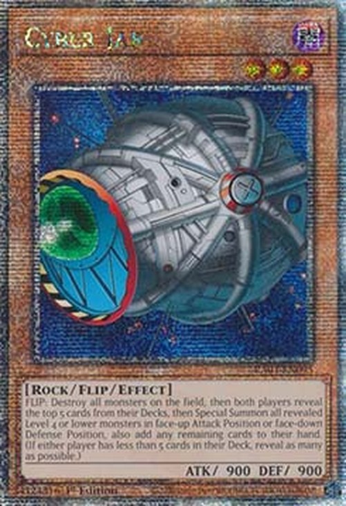 Yu-Gi-Oh! RA03 Cyber Jar (V.2 - Quarter Century Secret Rare)
