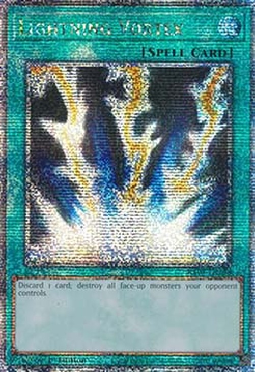Yu-Gi-Oh! RA03 Lightning Vortex (V.2 - Quarter Century Secret Rare)