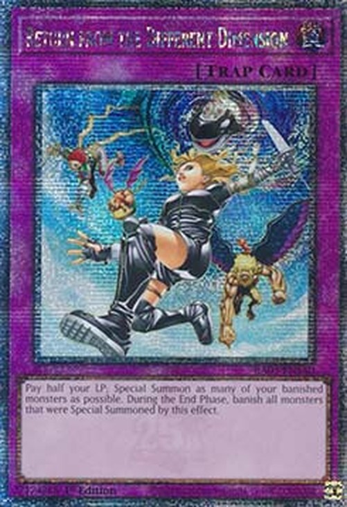 Yu-Gi-Oh! RA03 Return from the Different Dimension (V.2 - Quarter Century S