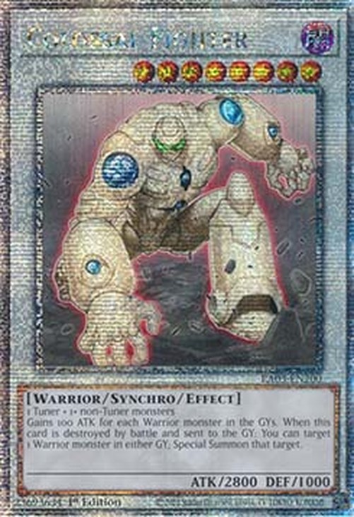 Yu-Gi-Oh! RA03 Colossal Fighter (V.2 - Quarter Century Secret Rare)