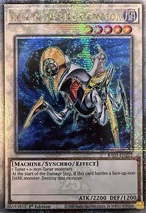 Yu-Gi-Oh! RA03 Ally of Justice Catastor (V.2 - Quarter Century Secret Rare)