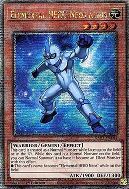 Yu-Gi-Oh! RA03 Elemental HERO Neos Alius (V.2 - Quarter Century Secret Rare
