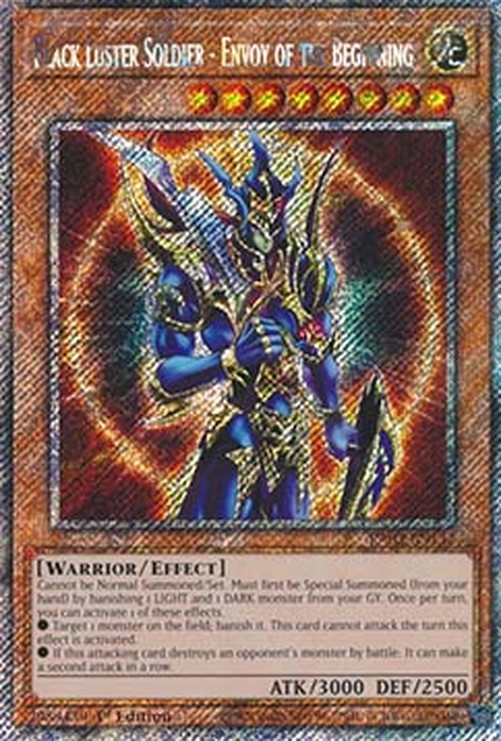 Yu-Gi-Oh! RA03 Black Luster Soldier - Envoy of the Beginning (V.1 - Platinu