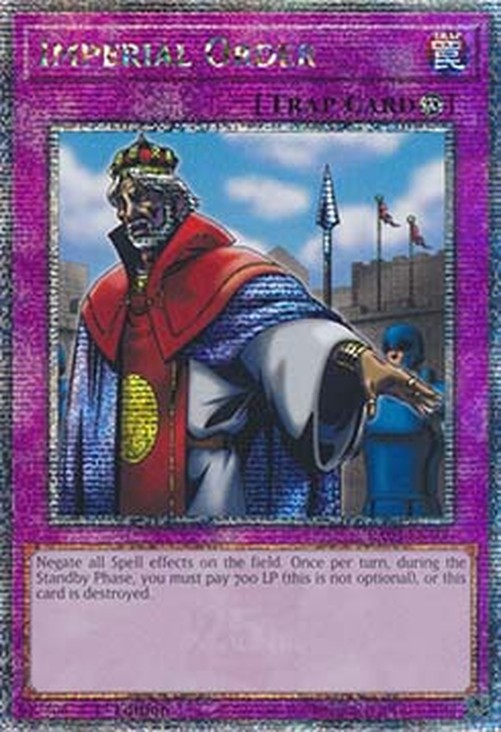 Yu-Gi-Oh! RA03 Imperial Bestellung (V.2 - Quarter Century Secret Rare)