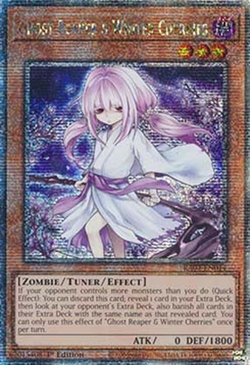Yu-Gi-Oh! RA03 Ghost Reaper & Winter Cherries (V.6 - Quarter Century Secret