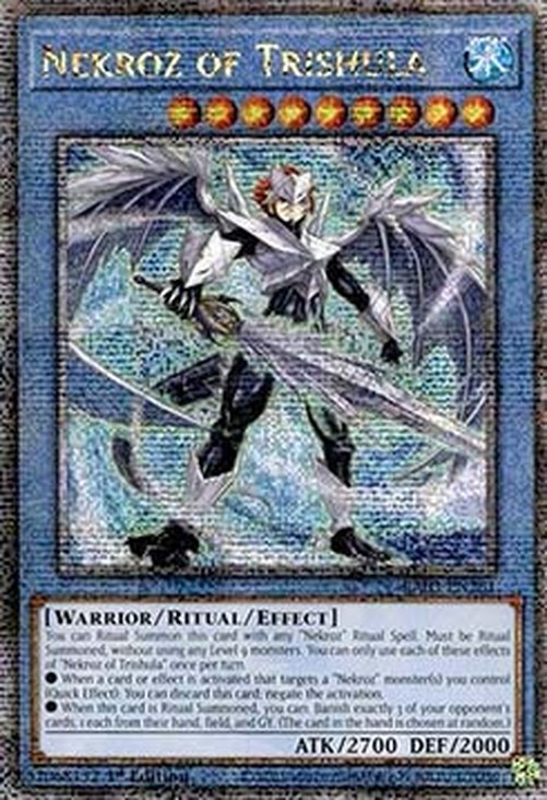 Yu-Gi-Oh! RA03 Nekroz of Trishula (V.2 - Quarter Century Secret Rare)