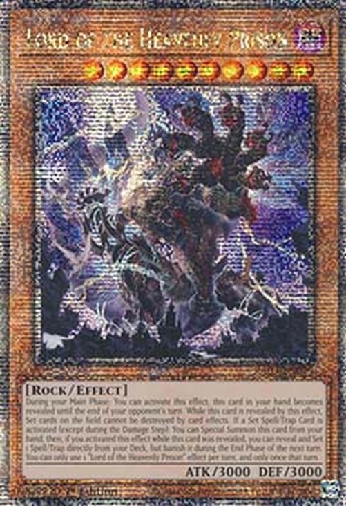 Yu-Gi-Oh! RA03 Lord of the Heavenly Prison (V.5 - Quarter Century Secret Ra
