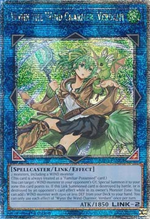 Yu-Gi-Oh! RA03 Wynn the Wind Charmer, Verdant (V.5 - Quarter Century Secret
