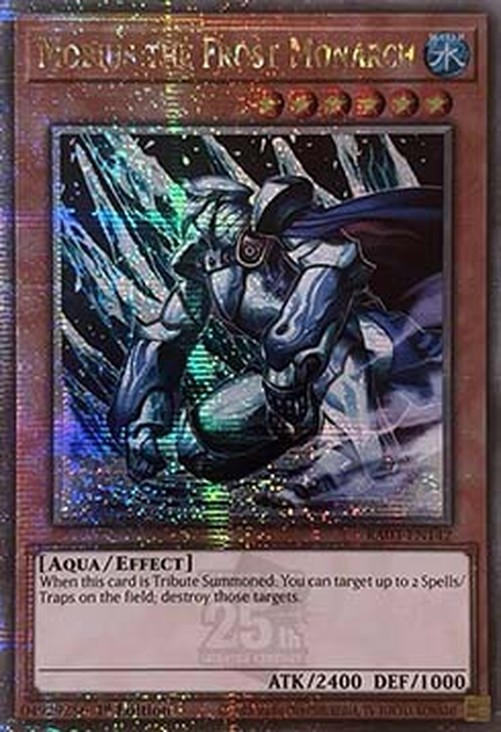 Yu-Gi-Oh! RA03 Mobius the Frost Monarch (V.2 - Quarter Century Secret Rare)