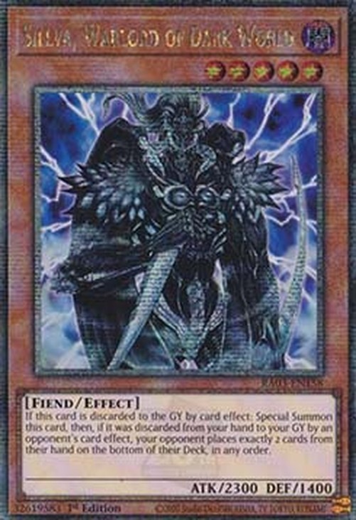 Yu-Gi-Oh! RA03 Sillva, Warlord of Dark World (V.2 - Quarter Century Secret 