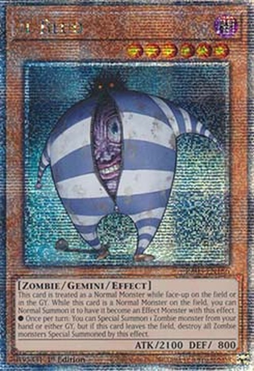 Yu-Gi-Oh! RA03 Il Blud (V.2 - Quarter Century Secret Rare)