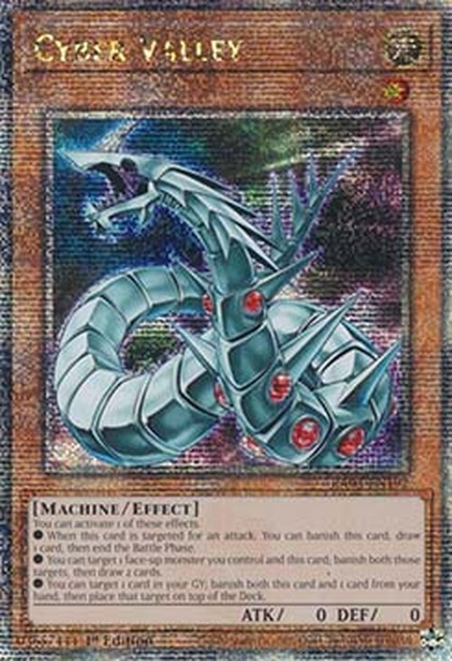 Yu-Gi-Oh! RA03 Cyber Valley (V.2 - Quarter Century Secret Rare)