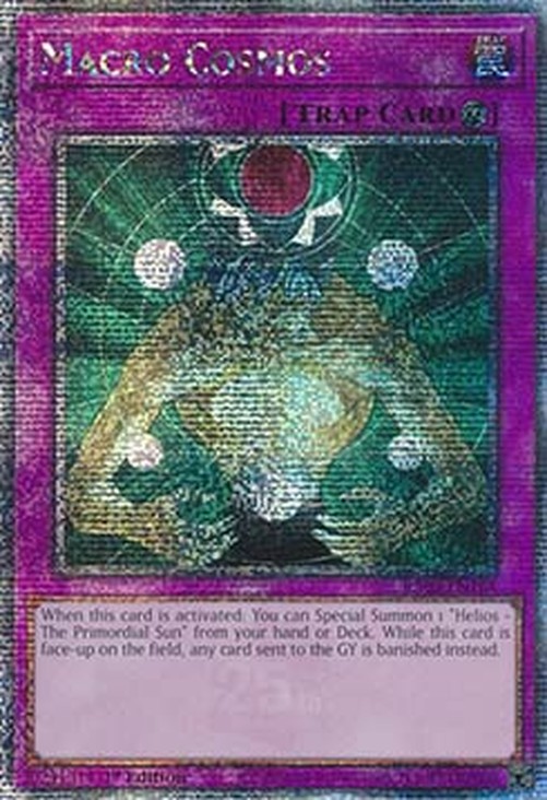 Yu-Gi-Oh! RA03 Macro Cosmos (V.2 - Quarter Century Secret Rare)
