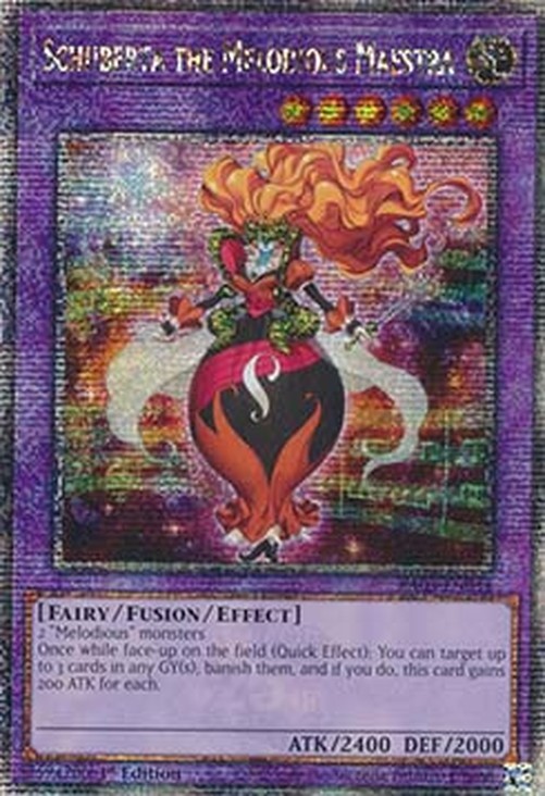 Yu-Gi-Oh! RA03 Schuberta the Melodious Maestra (V.5 - Quarter Century Secre