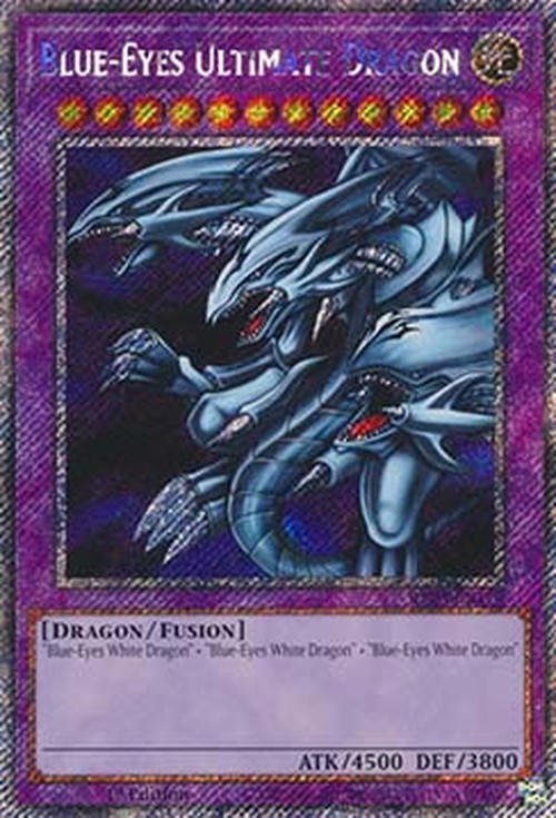 Yu-Gi-Oh! RA03 Blue-Eyes Ultimate Dragon (V.1 - Platinum Secret Rare)