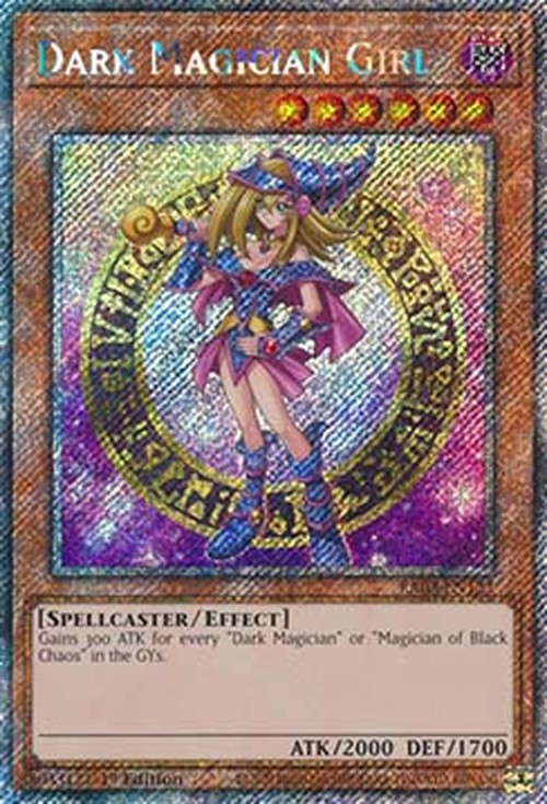 Yu-Gi-Oh! RA03 Dark Magician Girl (V.3 - Platinum Secret Rare)