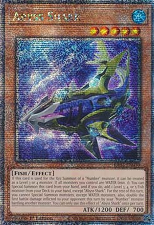 Yu-Gi-Oh! RA03 Abyss Shark (V.5 - Quarter Century Secret Rare)