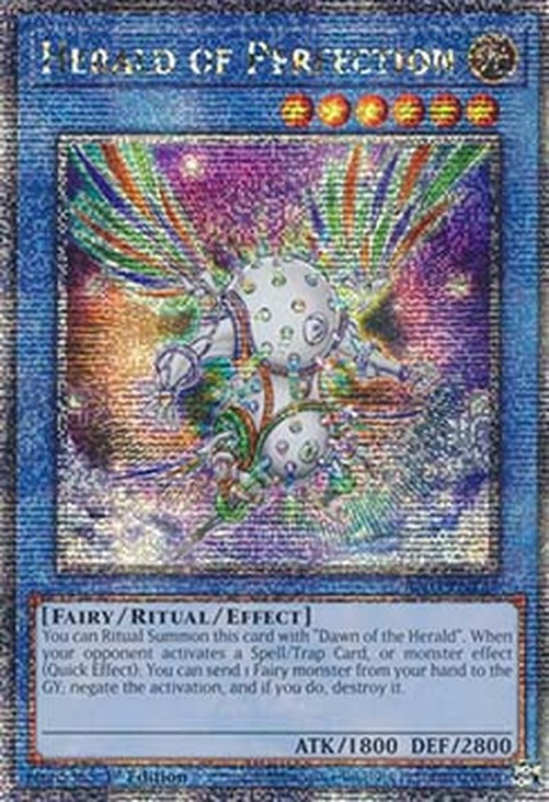 Yu-Gi-Oh! RA03 Herald of Perfection (V.2 - Quarter Century Secret Rare)