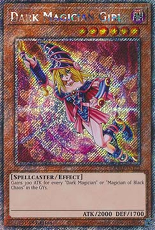 Yu-Gi-Oh! RA03 Dark Magician Girl (V.1 - Platinum Secret Rare)