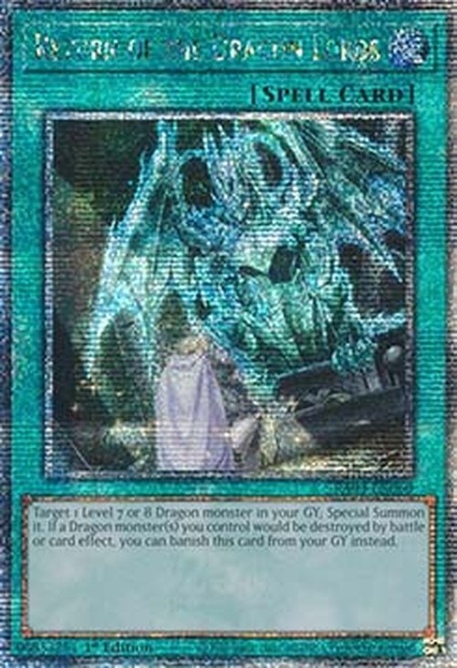 Yu-Gi-Oh! RA03 Return of the Dragon Lords (V.5 - Quarter Century Secret Rar