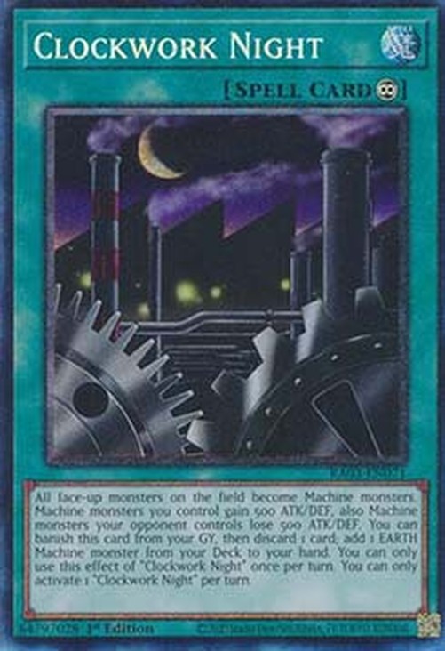Yu-Gi-Oh! RA03 Clockwork Night (V.6 - Collectors Rare)