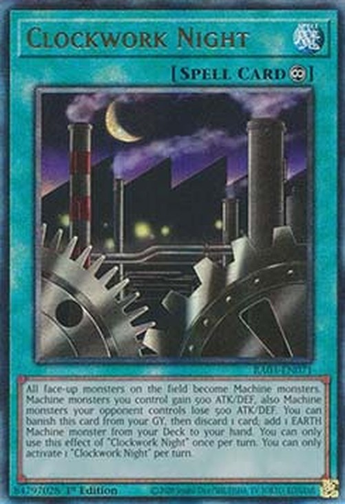 Yu-Gi-Oh! RA03 Clockwork Night (V.7 - Ultimate Rare)