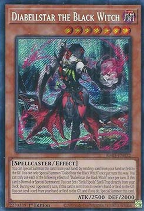 Yu-Gi-Oh! RA03 Diabellstar the Black Witch (V.3 - Secret Rare)