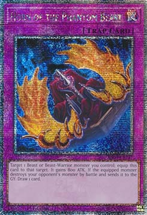 Yu-Gi-Oh! RA03 Horn of the Phantom Beast (V.2 - Quarter Century Secret Rare