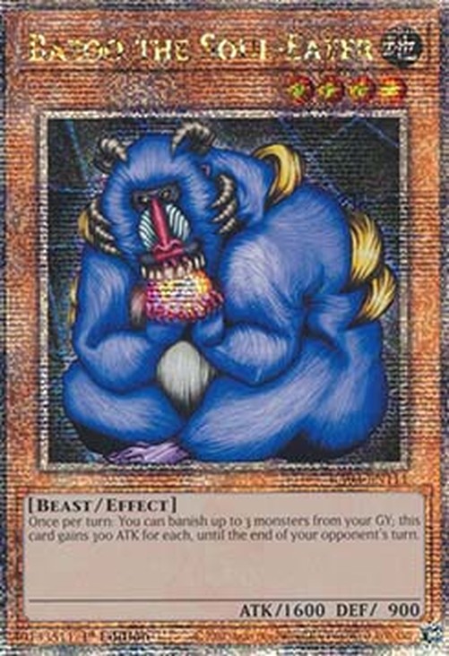 Yu-Gi-Oh! RA03 Bazoo the Soul-Eater (V.2 - Quarter Century Secret Rare)
