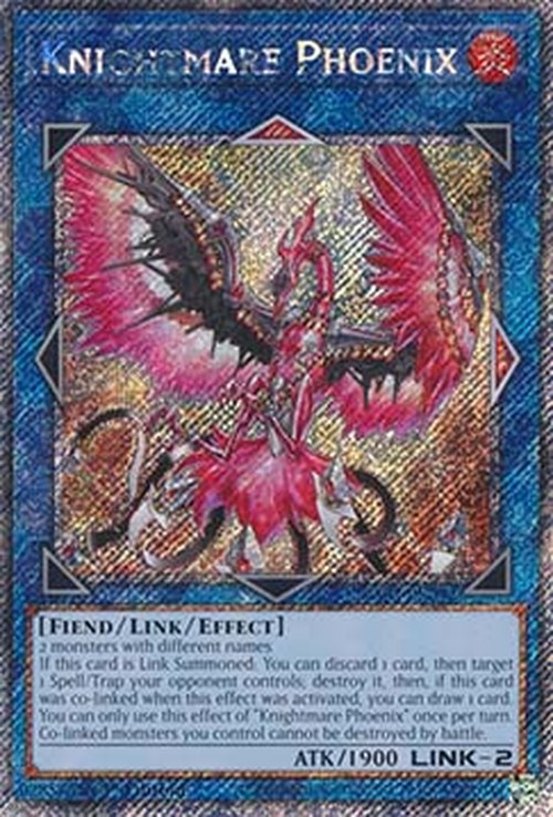 Yu-Gi-Oh! RA03 Knightmare Phoenix (V.4 - Platinum Secret Rare)