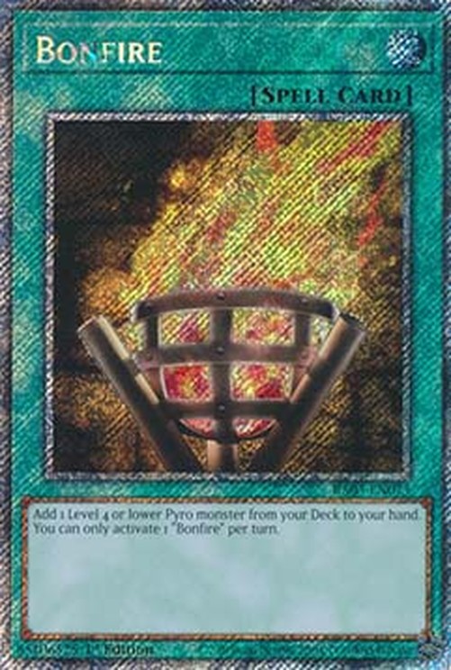Yu-Gi-Oh! RA03 Bonfire (V.4 - Platinum Secret Rare)