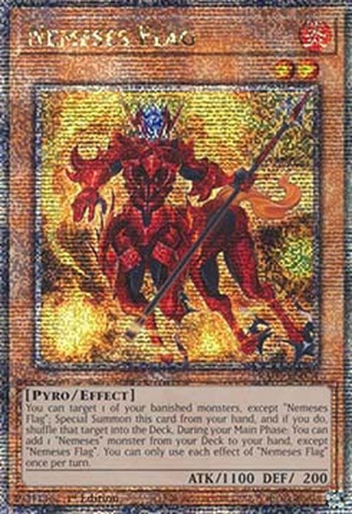 Yu-Gi-Oh! RA03 Nemeses Flag (V.5 - Quarter Century Secret Rare)