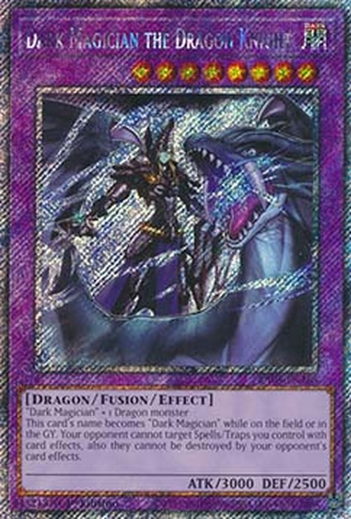 Yu-Gi-Oh! RA03 Dark Magician the Dragon Knight (V.1 - Platinum Secret Rare)
