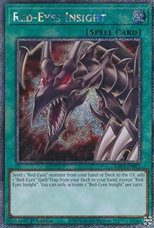Yu-Gi-Oh! RA03 Red-Eyes Insight (V.4 - Platinum Secret Rare)