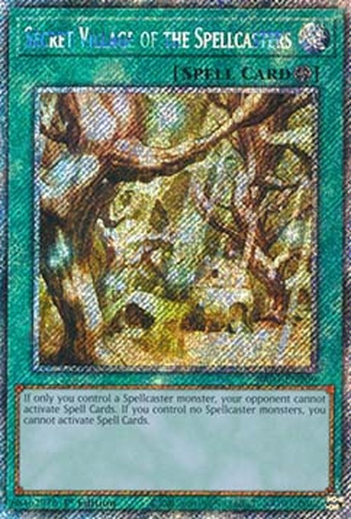 Yu-Gi-Oh! RA03 Secret Village of the Spellcasters (V.1 - Platinum Secret Ra