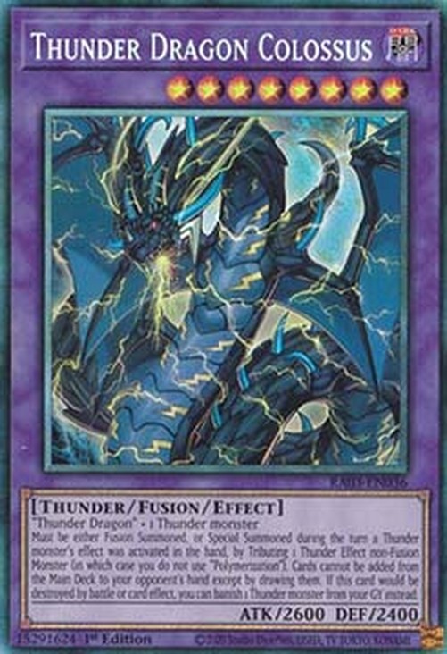Yu-Gi-Oh! RA03 Thunder Dragon Colossus (V.6 - Collectors Rare)