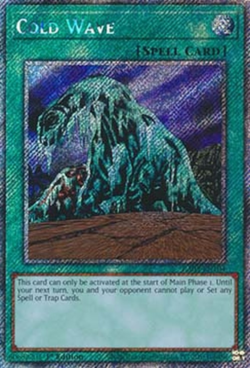 Yu-Gi-Oh! RA03 Cold Wave (V.1 - Platinum Secret Rare)