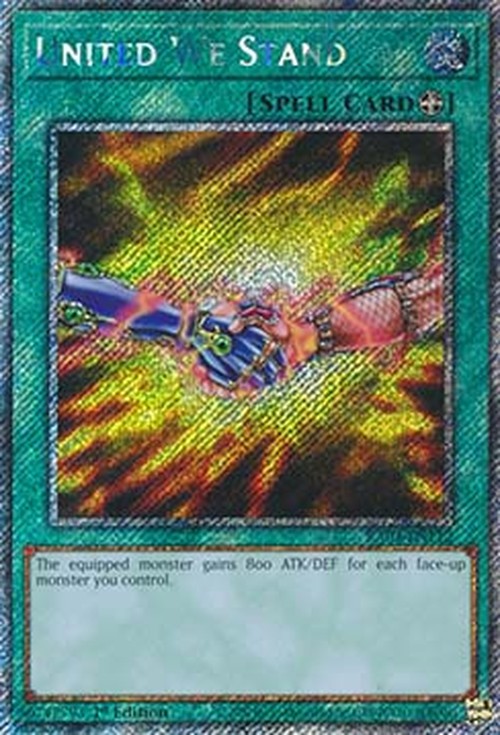 Yu-Gi-Oh! RA03 United We Stand (V.1 - Platinum Secret Rare)