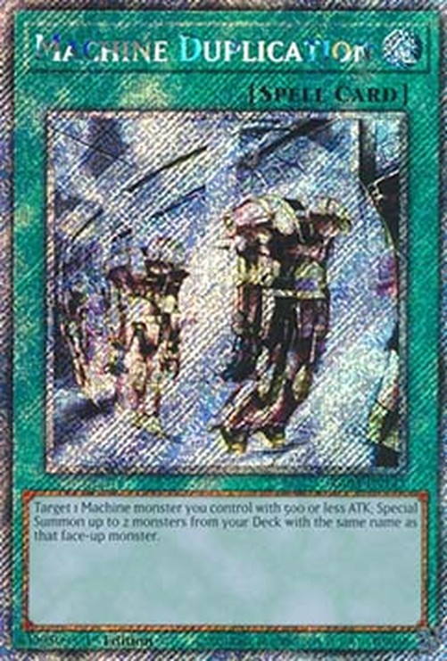 Yu-Gi-Oh! RA03 Machine Duplication (V.1 - Platinum Secret Rare)