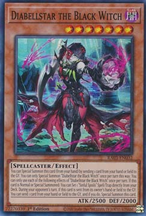 Yu-Gi-Oh! RA03 Diabellstar the Black Witch (V.1 - Super Rare)