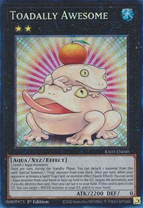 Yu-Gi-Oh! RA03 Toadally Awesome (V.6 - Collectors Rare)