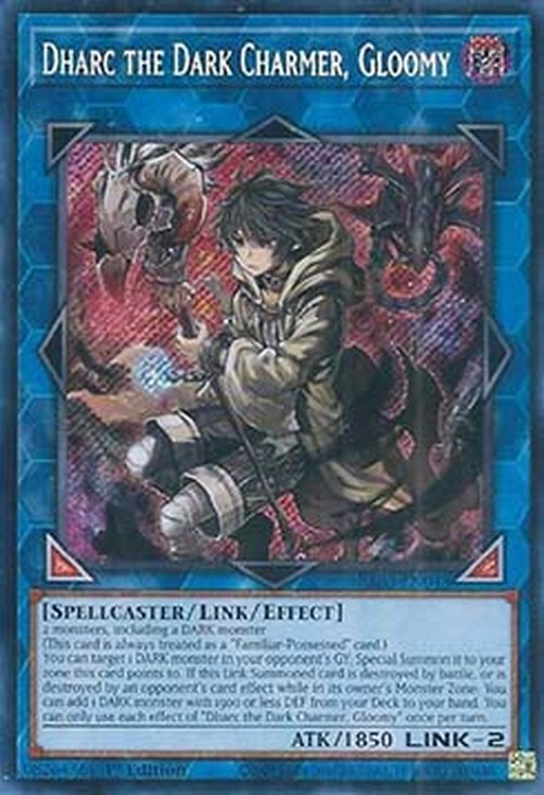 Yu-Gi-Oh! RA03 Dharc the Dark Charmer, Gloomy (V.3 - Secret Rare)