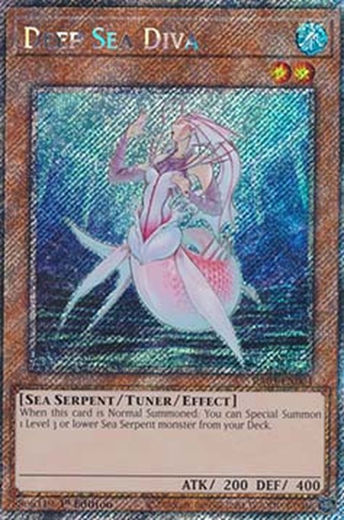 Yu-Gi-Oh! RA03 Deep Sea Diva (V.4 - Platinum Secret Rare)