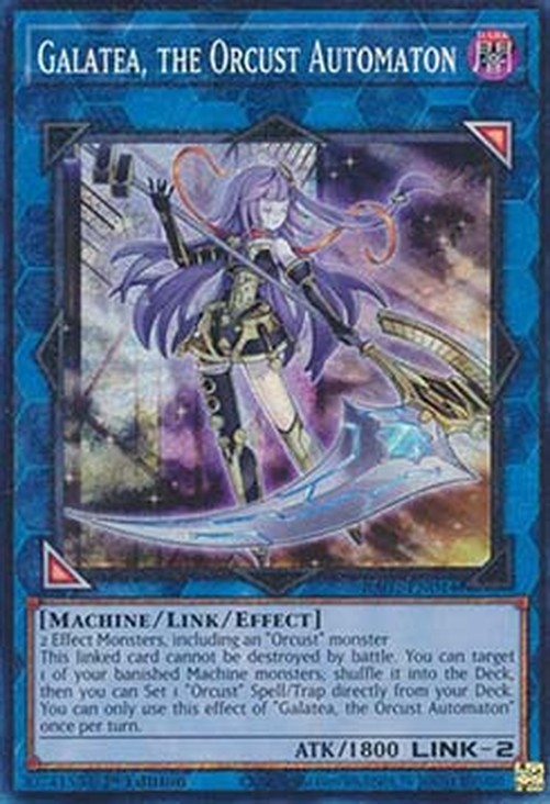Yu-Gi-Oh! RA03 Galatea, the Orcust Automaton (V.6 - Collectors Rare)