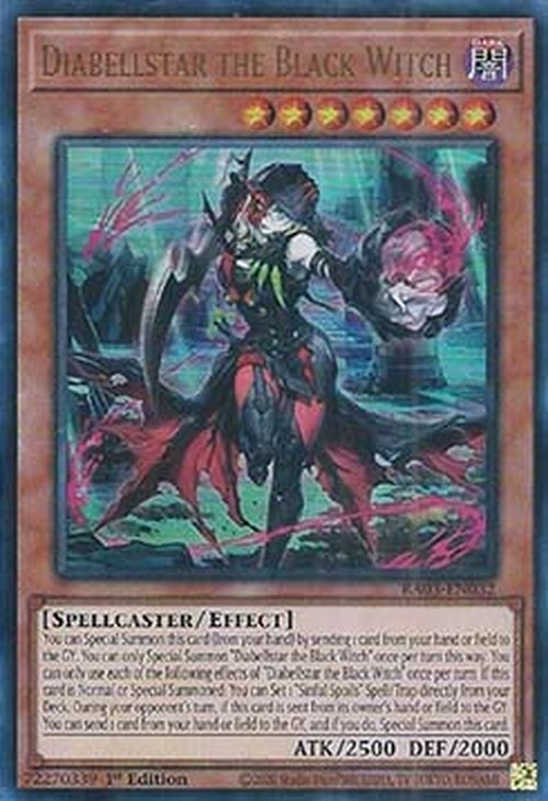Yu-Gi-Oh! RA03 Diabellstar the Black Witch (V.2 - Ultra Rare)