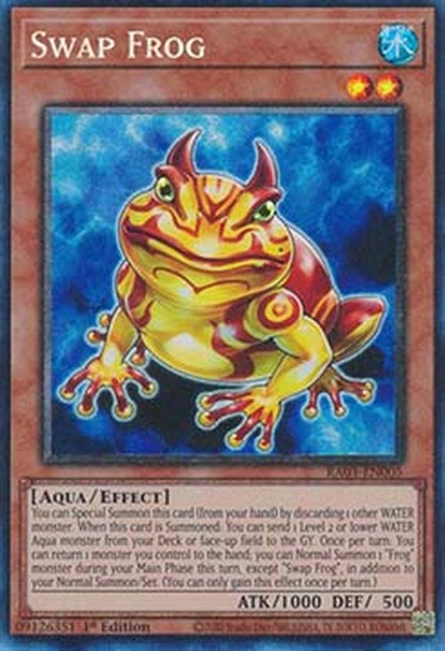 Yu-Gi-Oh! RA03 Swap Frog (V.6 - Collectors Rare)